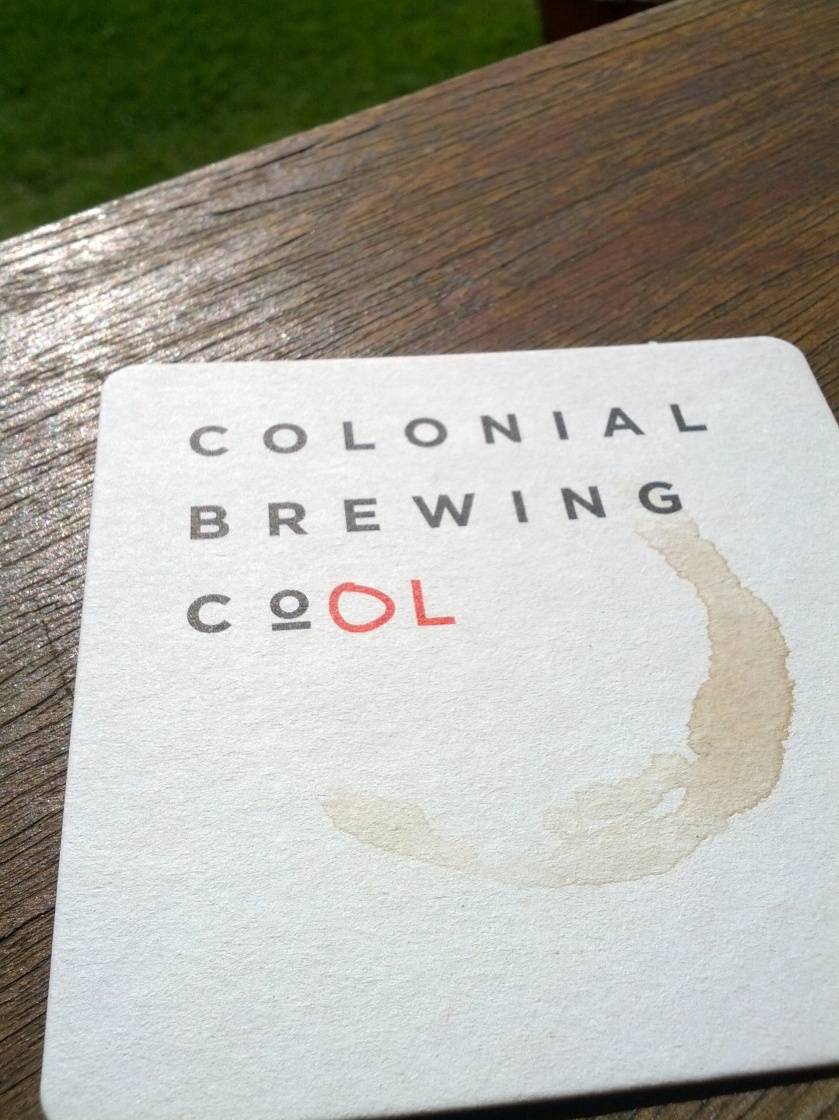 Colonial Brewing is COOL Gotta love a little creativity in a coaster!