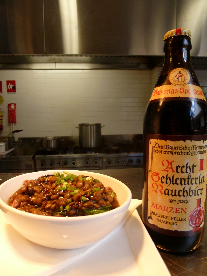 Puy Lentils and Schlenkerla Marzen at Five Bar January 2011